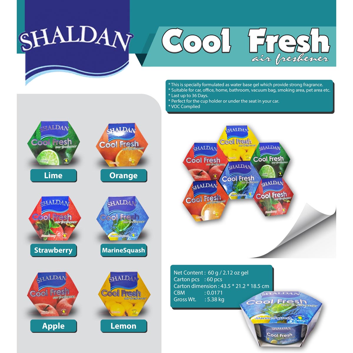 Treefrog Fresh Box Charcoal Wholesale Car Air Fresheners