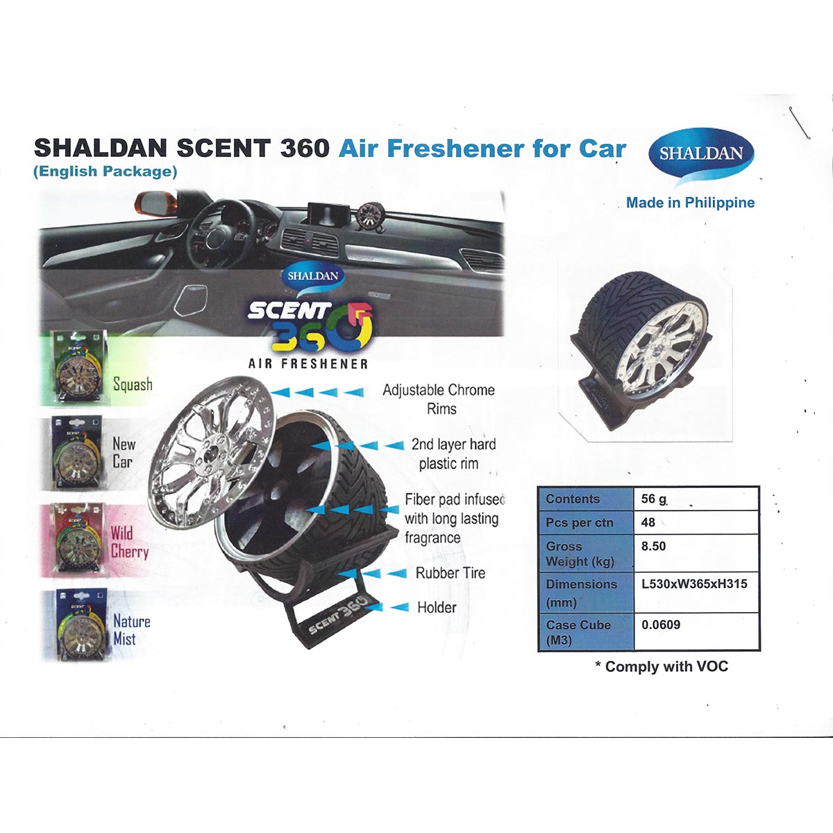 Treefrog Fresh Box Duo Wholesale Car Air Fresheners